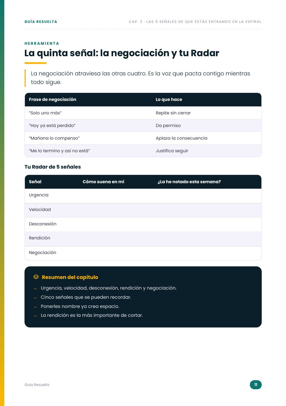Para antes de acabarlo - interior 2