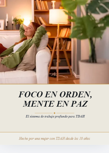 Foco en Orden, Mente en Paz