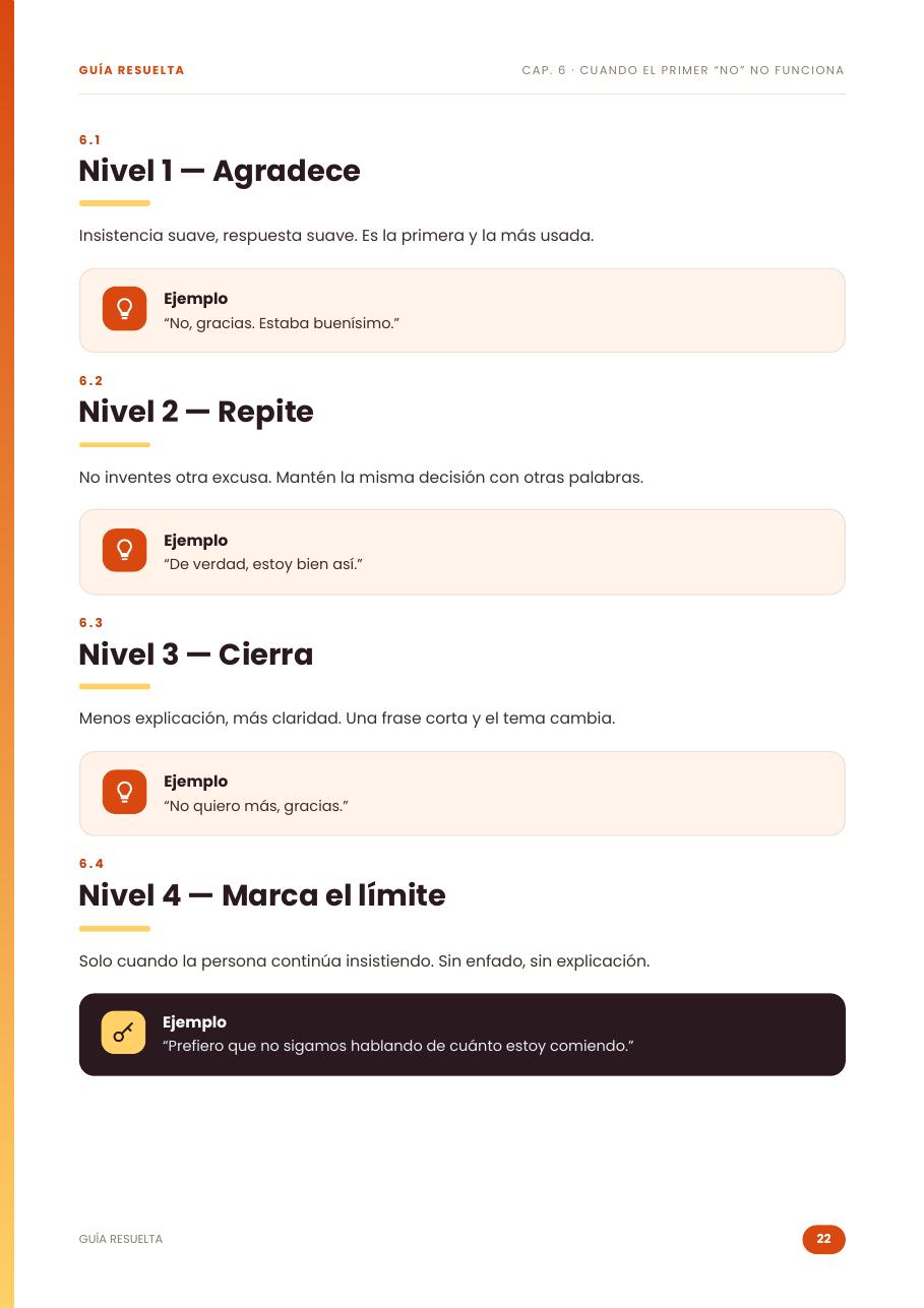 Qué decir cuando te insisten en que comas más: 30 respuestas para rechazar otro plato sin discutir